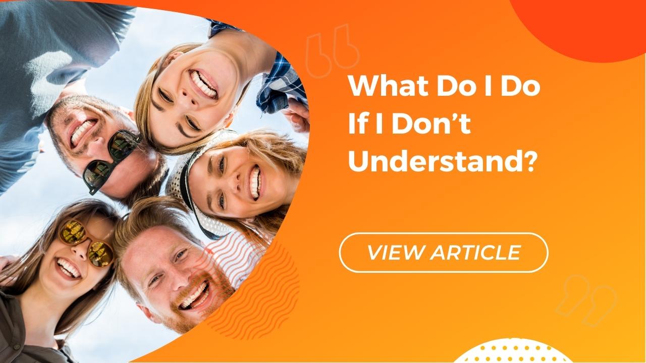 What Do I Do If I Don’t Understand | Conversa Spanish Institute