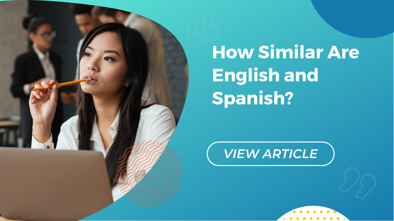 How similar are English and Spanish Conversa
