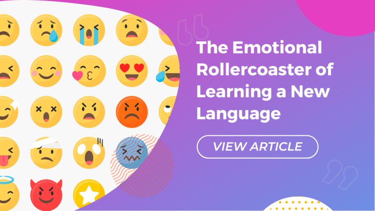 The emotional roller coaster of learning a new language Conversa Spanish Institute